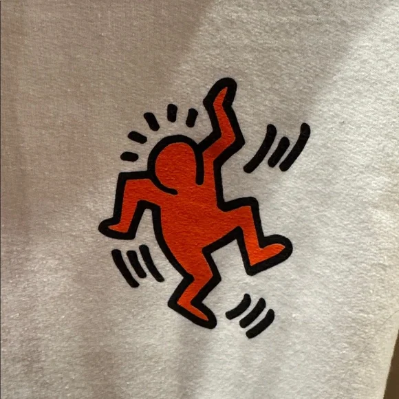 Chelsey Blake by Holly Green White Hoodie with Graphic Design Streetware Medium - Picture 3 of 7